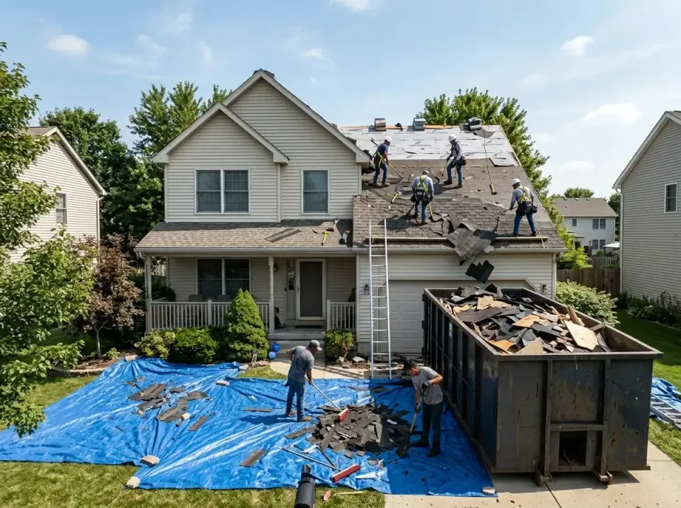 roof-replacement-debris-remova-004 — frequently asked questions, Cheapest Dumpster Rentals in Melissa, TX